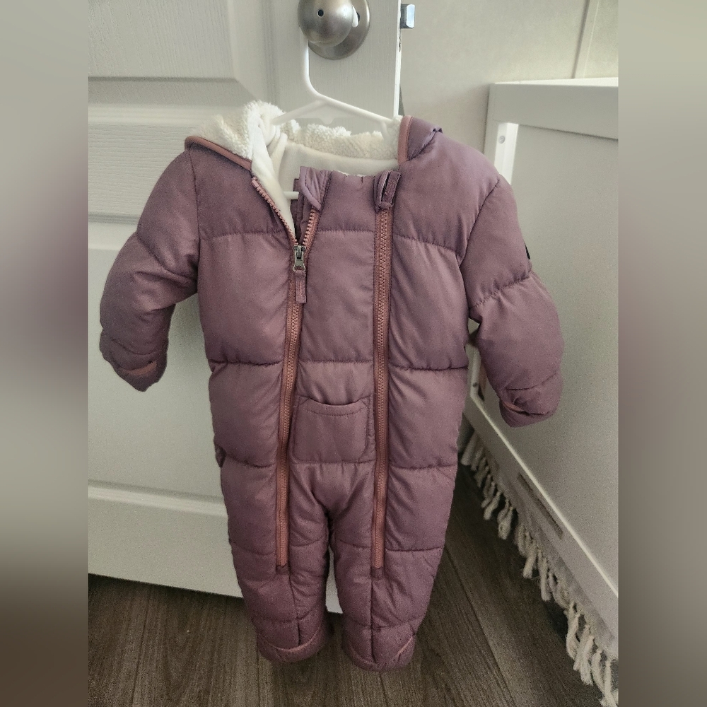 Purple Infant Snowsuit